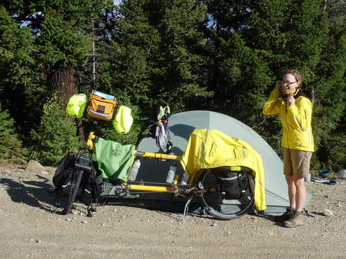 GDMBR: We hung out clothing to dry.